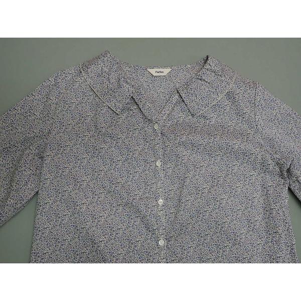 parkes（パークス） 送料無料 花柄ブラウス・M△パークス/リバティ 