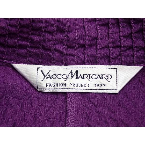 YACCOMARICARD（ヤッコマリカルド） ピンタックブラウス・154-162