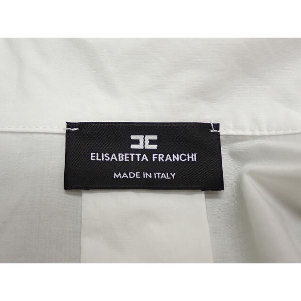 送料無料 Elisabetta Franchi シャツジャケット・40△エリザベッタ