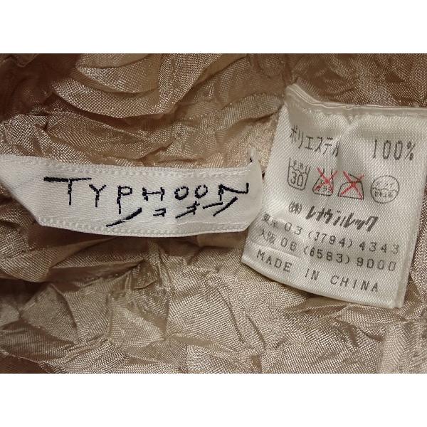 ノコオーノ　ブラウス　サイズ40 TYPHOON ノコオーノ ブラウス・2△プリーツ/シワ/シャツ/レディース/26