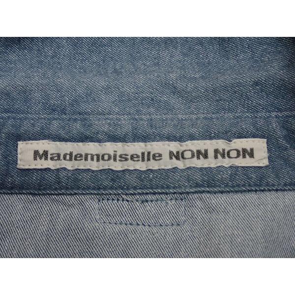Mademoiselle NONNON（マドモアゼルノンノン） シャツ・L