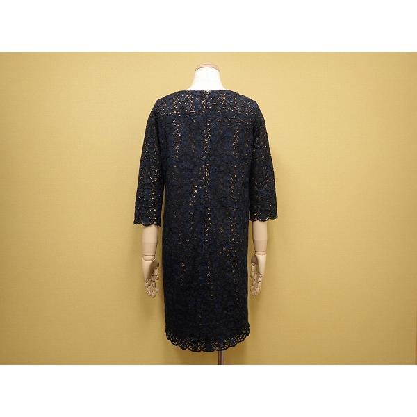 JUNKO SHIMADA ワンピース・36△ジュンコシマダ/レース/7分袖