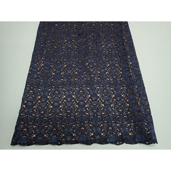 シズカコムロ［L］ワンピース／日本製　レース　お洒落　シルク30％／a4736 シルク レース キャミワンピ メール便送料無料 シルク100