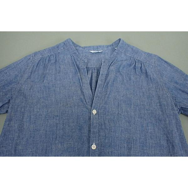 LE GLAZIK le Glazik シャツワンピース・36△ルグラジック/23*3