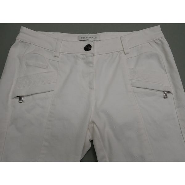 PIERRE BALMAIN（ピエールバルマン） ホワイトデニムパンツ・28