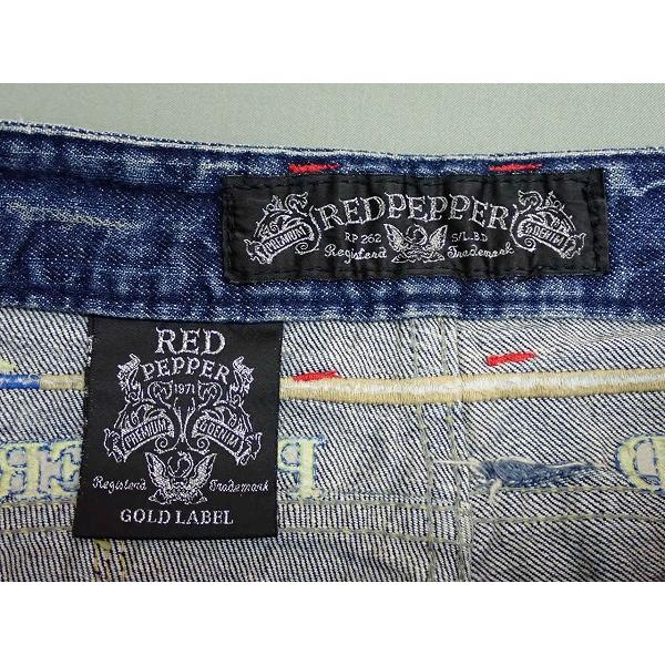 RED PEPPER（レッドペッパー） ブーツカットジーンズ・25△レッド