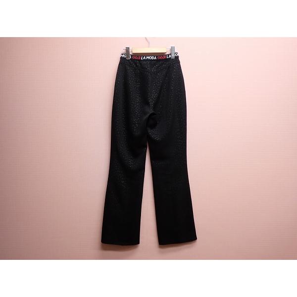 伊太利屋（Italiya） レオパード柄 ストレッチパンツ・9△LA MODA GOJI
