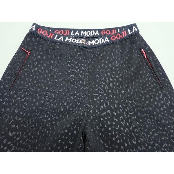 希少LA MODA GOJI ゴルフバッグ キャディバッグ レオパード柄伊太利屋