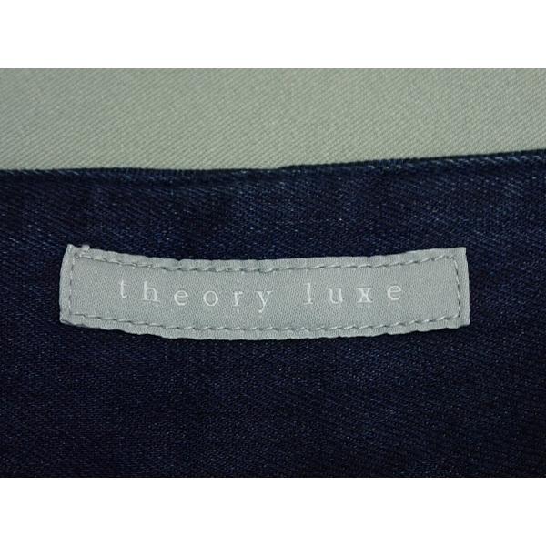 theory luxe（セオリーリュクス） サイドジップデニムパンツ・38