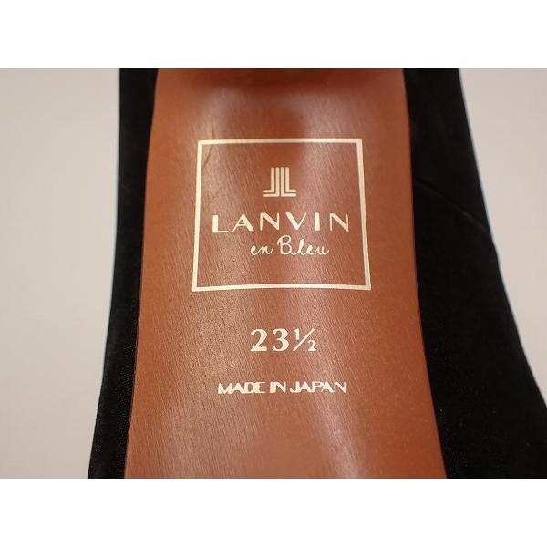 LANVIN en Bleu パンプス・23.5cm☆ランバンオンブルー/日本製 LANVIN en Bleu パンプス・23.5cm☆ランバンオンブルー/日本製