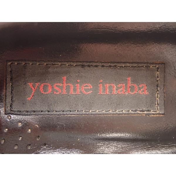 YOSHIE INABA Yoshie Inaba ヘビ革シューズ・M☆ヨシエイナバ/パイソン 
