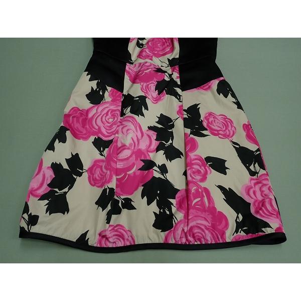 Milly OF NEW YORK ワンピース・0◇ミリー/USA製/花柄 薔薇 バラ/20*9  