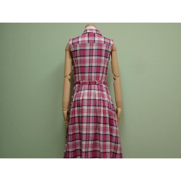 BROOKS BROTHERS シャツワンピース・0◇ブルックスブラザーズ/ノースリ  