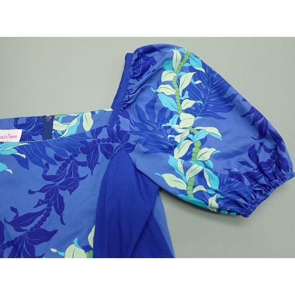 good times ムームードレス◇USA製 ハワイ製/フラダンス/アロハ