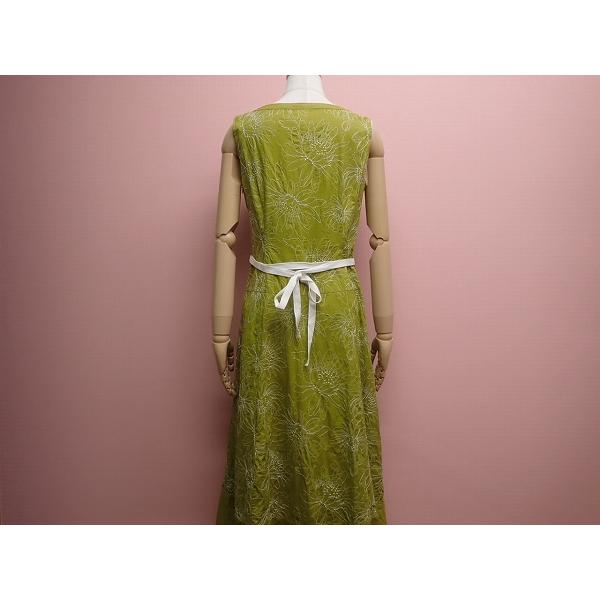 希少デザイン 大きいサイズ ローラアシュレイ ノースリーブ ワンピース 大花柄 LAURA ASHLEY #snc ローラアシュレイ LAURAASHLEY ワンピース 14