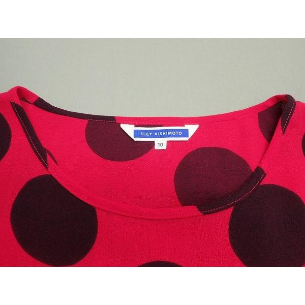 ELEY KISHIMOTO ドット柄ワンピース・10◇イーリーキシモト/英国 ELEY KISHIMOTO ドット柄ワンピース・10◇イーリーキシモト/英国