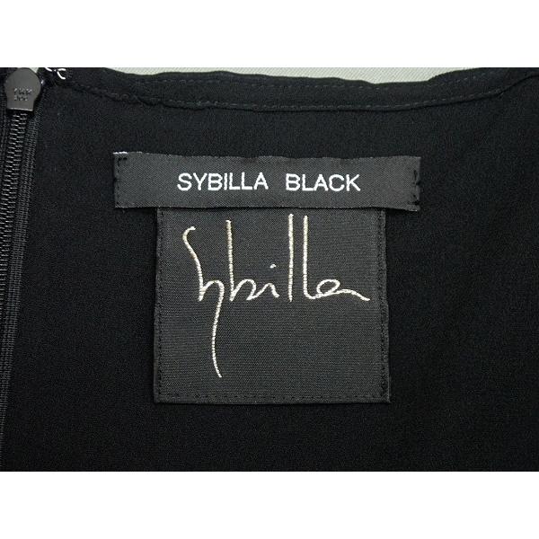 Sybilla（シビラ） ワンピース◇シビラ SYBILLA BLACK/ノースリーブ