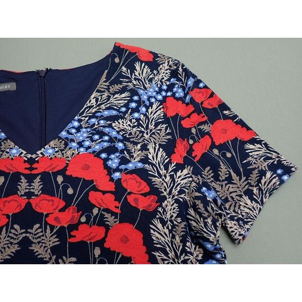 LAURA ASHLEY（ローラアシュレイ） 花柄ワンピース・UK14◇ローラ