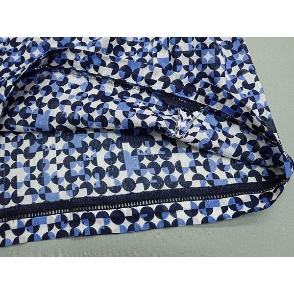 Aquascutum 総柄ワンピース・10◇アクアスキュータム/半袖