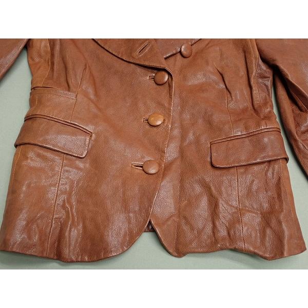 JOSEPH レザージャケット・36△ジョセフ/イタリア製/本革/羊革/22*11*1