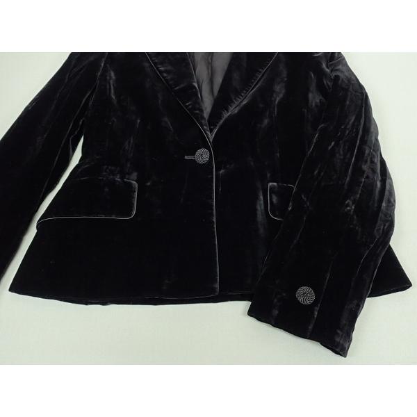 Aquascutum（アクアスキュータム） ベロアジャケット・11□アクア