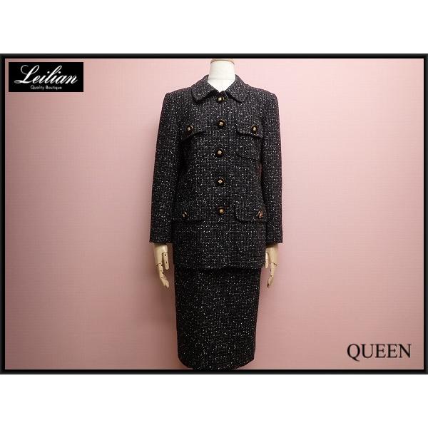 レリアン　スカートスーツ ブラウススカートスーツ【Leilian WHITE LABEL】|レリアン