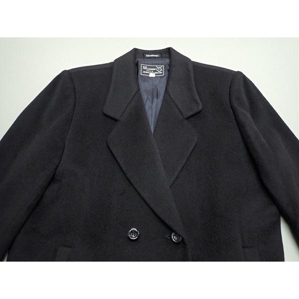 Takashimaya ロングコート・13AR□高島屋/カシミヤ100/100サイズ