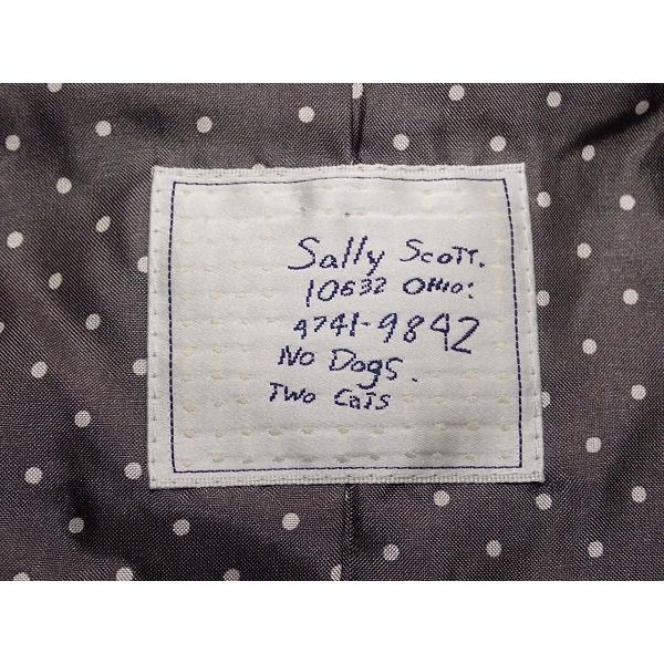 Sally Scott ウール×シルク コート・9AR□サリースコット
