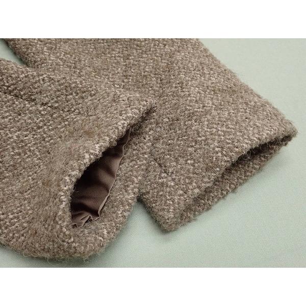 マドモアゼルノンノン NONNO 一重仕立てノーカラーコートジャケット