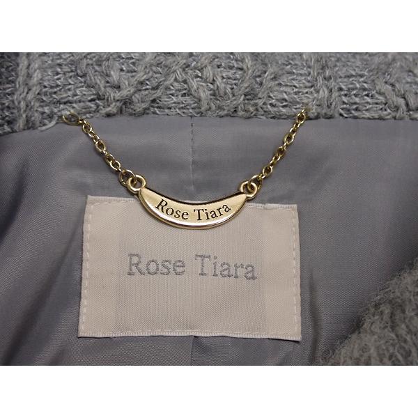 ローズティアラ Rose Tiara フード コート 新品タグ付き 42 ローズティアラ Rose Tiara フード コート 新品タグ付き 42