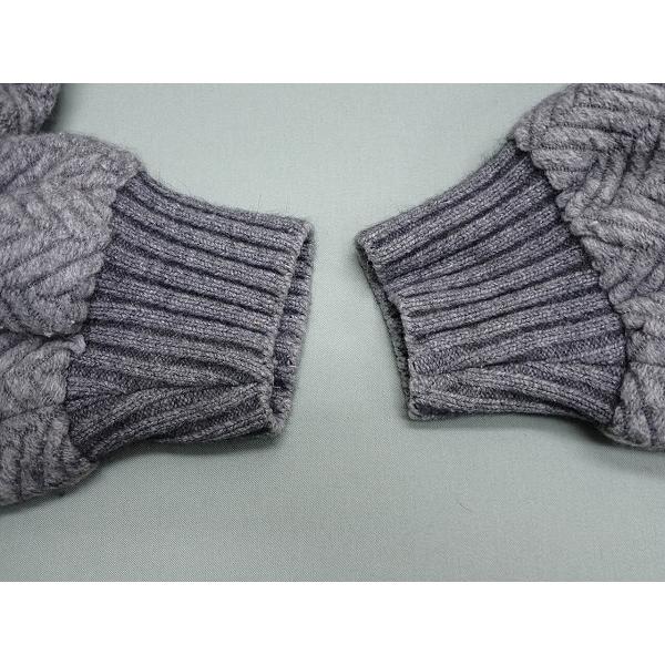 Leilian（レリアン） ラクーン混コート・13+□レリアン/大きいサイズ