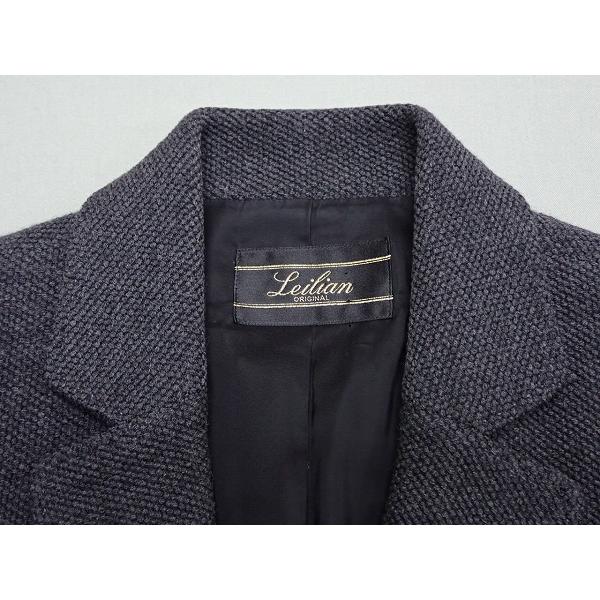 Leilian Loro Piana ジャケット 9号 キレイめ Leilian（レリアン） ロロピアーナ ウールジャケット・9□レリアン/2釦