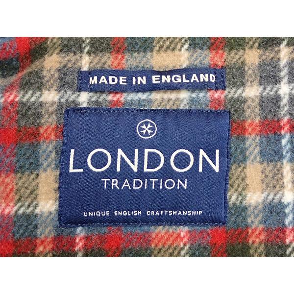 【美品】　LONDONTradition ダッフルコート 裏チェックウール 34 LONDON Tradition（ロンドントラディション） ダッフルコート・34