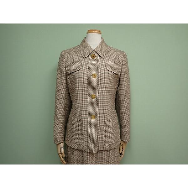 Aquascutum（アクアスキュータム） ウールスーツ・10□アクアスキュー