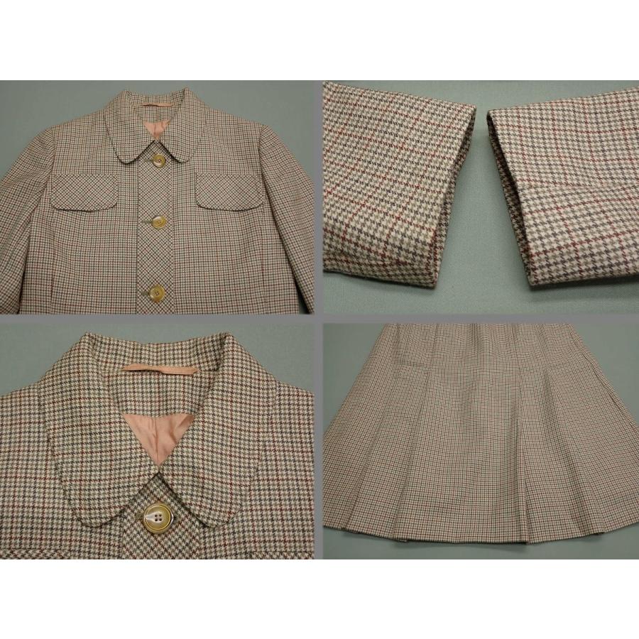 Aquascutum（アクアスキュータム） ウールスーツ・10□アクアスキュー