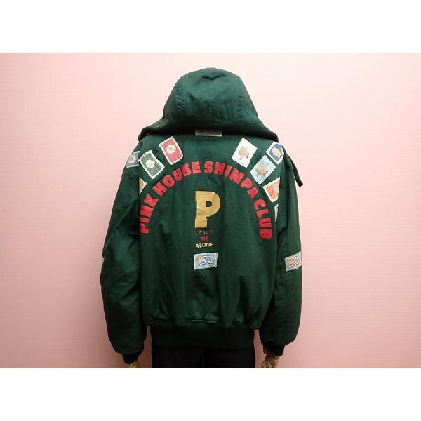 PINK HOUSE（ピンクハウス） 中綿ジャケット□ピンクハウス/フード付き 
