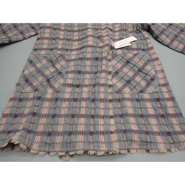 alba ウールコットンコート・44□アルバ インポートロッサ/日本製