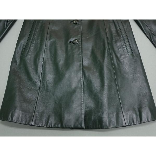 mia coma ラムレザーコート・9△ニチワ/羊革/レディース/26睦2-14