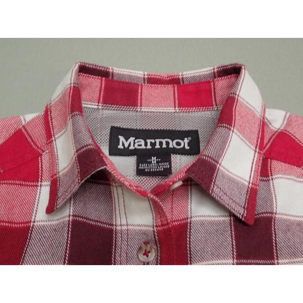 Marmot ネルシャツ・M□マーモット/アウトドア/クライミングシャツ 