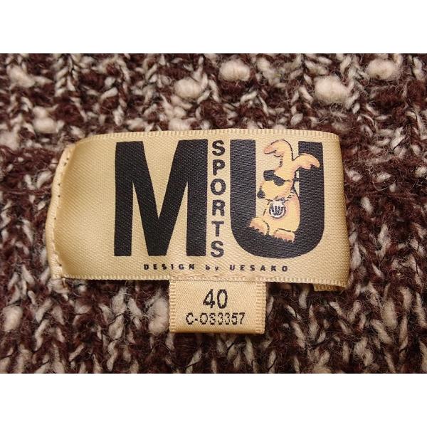 ミエコ ウエサコ MU SPORTS セーター・40□エムユースポーツ/ミエコ