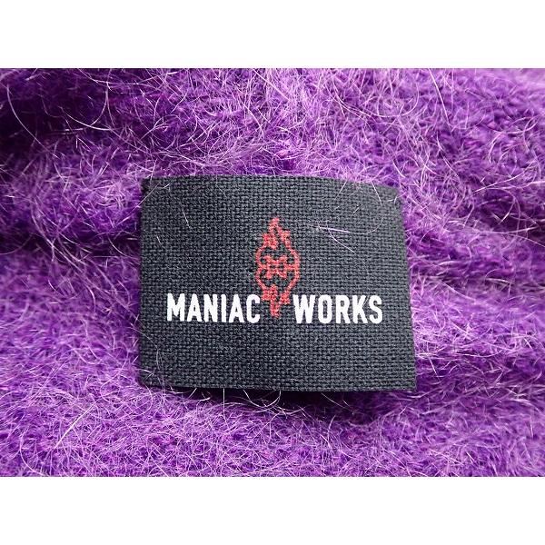 MANIAC WORKS（マニアックワークス） モヘアニットパーカー・F 