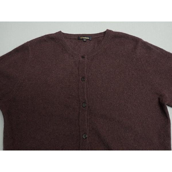 高島屋 Takashimaya ニットカーディガン・LL□高島屋/カシミヤ100