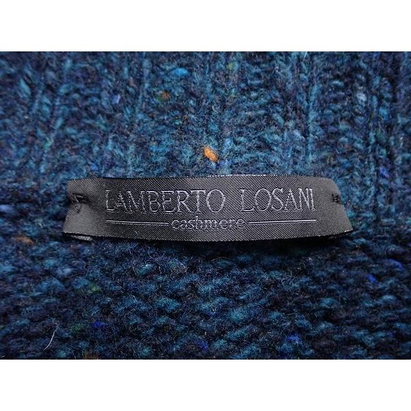 LAMBERTO LOSANI カシミヤ混 ロングニットカーディガン・S□ランベルト