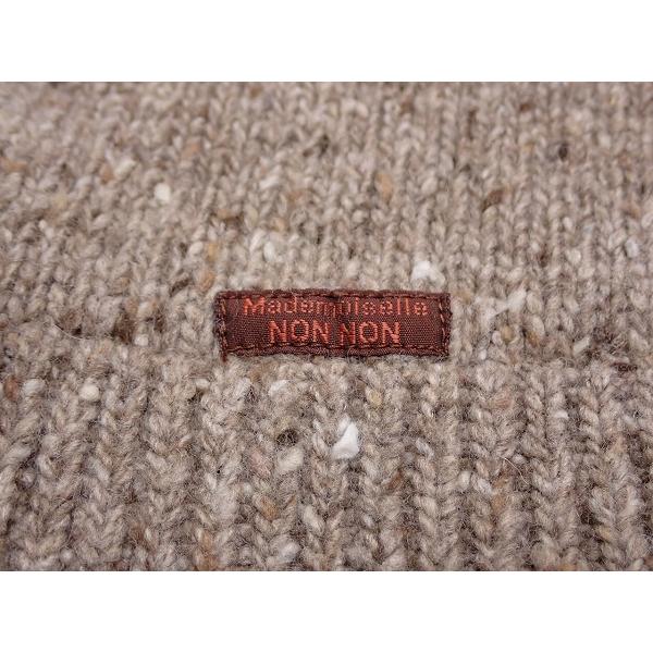 Mademoiselle NONNON（マドモアゼルノンノン） ジップセーター