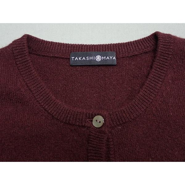 TAKASHIMAYA カシミヤカーディガン・L□高島屋/カシミヤ100