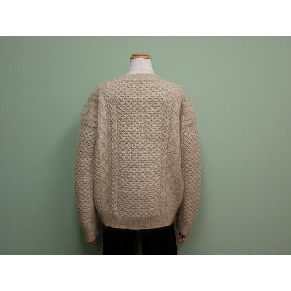 UNITED ARROWS（ユナイテッドアローズ） モヘア混ケーブルニット