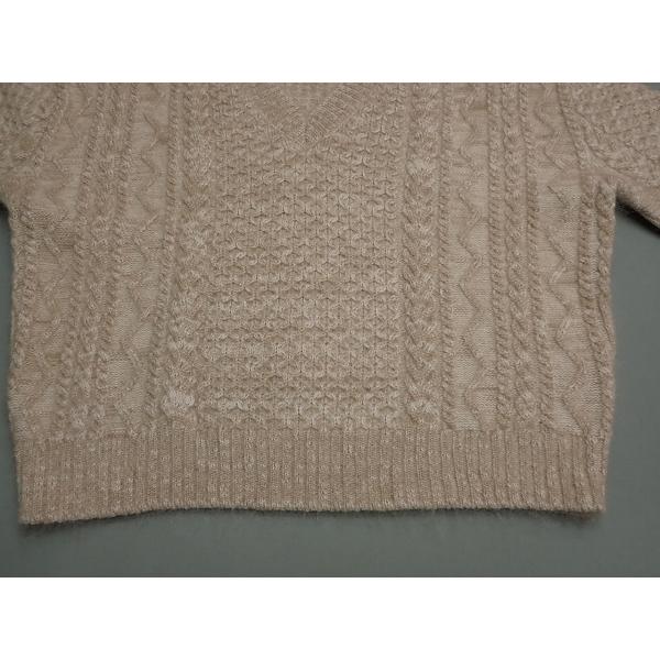 UNITED ARROWS（ユナイテッドアローズ） モヘア混ケーブルニット