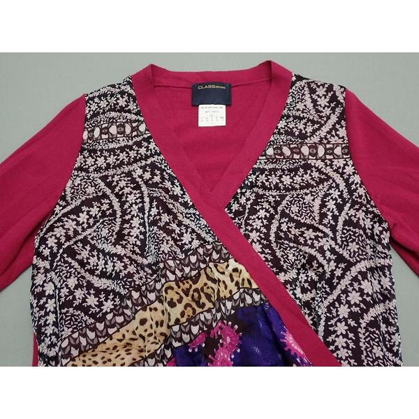 CLASS roberto cavalli ワンピース・42△クラス ロベルトカヴァリ 