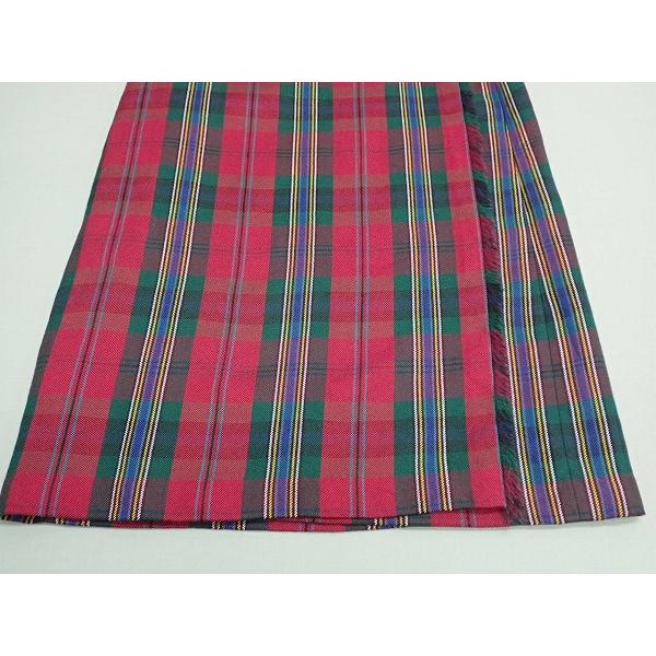 GLEN NEVIS 巻きスカート・M□英国製/プリーツ/ラップスカート GLEN NEVIS 巻きスカート・M□英国製/プリーツ/ラップスカート