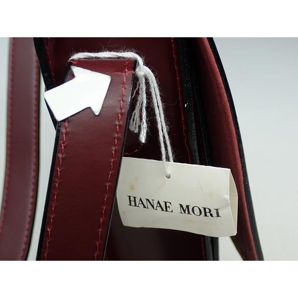 HANAE MORI（ハナエモリ） ショルダーバッグ☆ハナエモリ/レザーバッグ